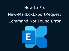 Fix New MailboxExportRequest Command